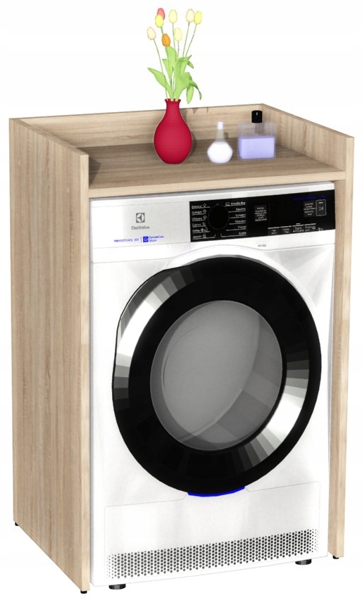 SZAFKA ŁAZIENKOWA DO ŁAZIENKI NA PRALKĘ Z PÓŁKĄ DO ZABUDOWY DĄB SONOMA