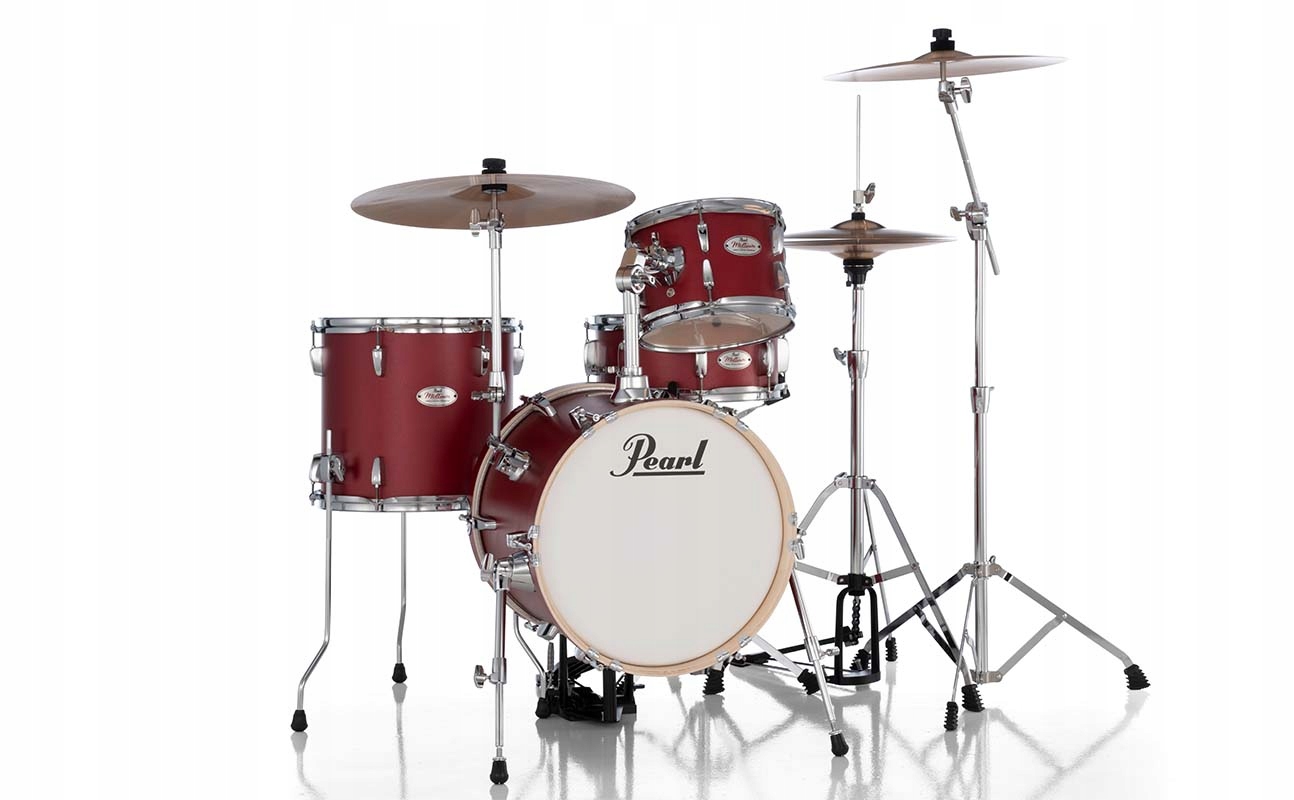 Pearl Midtown Set hardware (Matte Red)