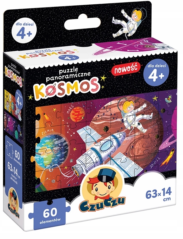 

Puzzle Panoramiczne Kosmos 60 elem. Czuczu 4+
