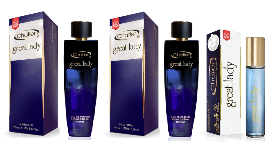 Chatler Great Lady 2x100 ml 30 ml parfémovaná voda