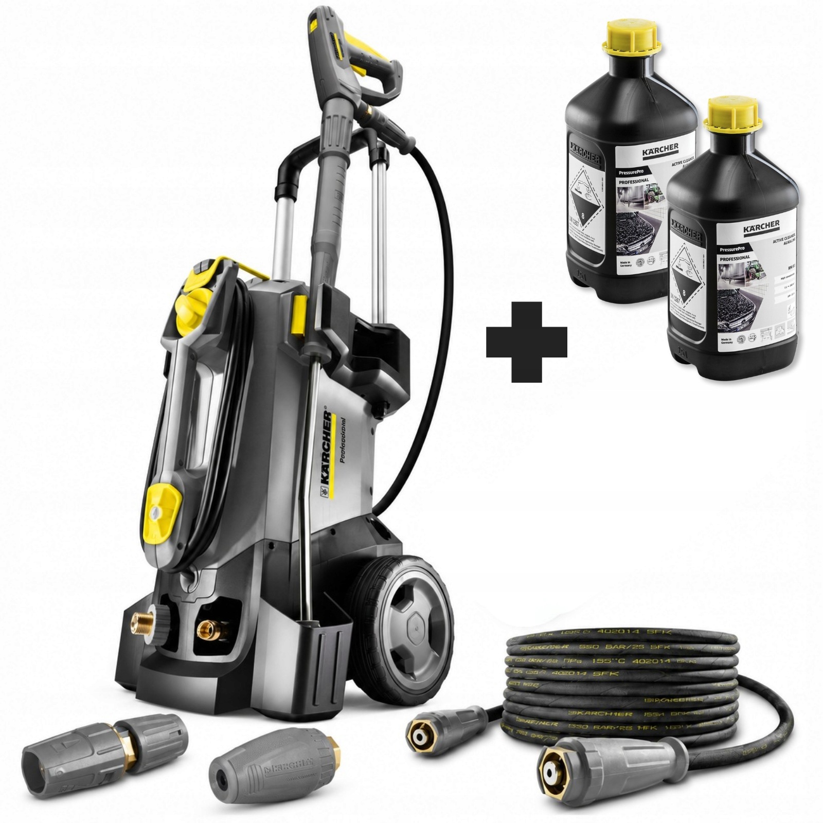 Myjka ciśnieniowa profesjonalna Karcher Hd 5/15 C dysza rotacyjna Rm 81
