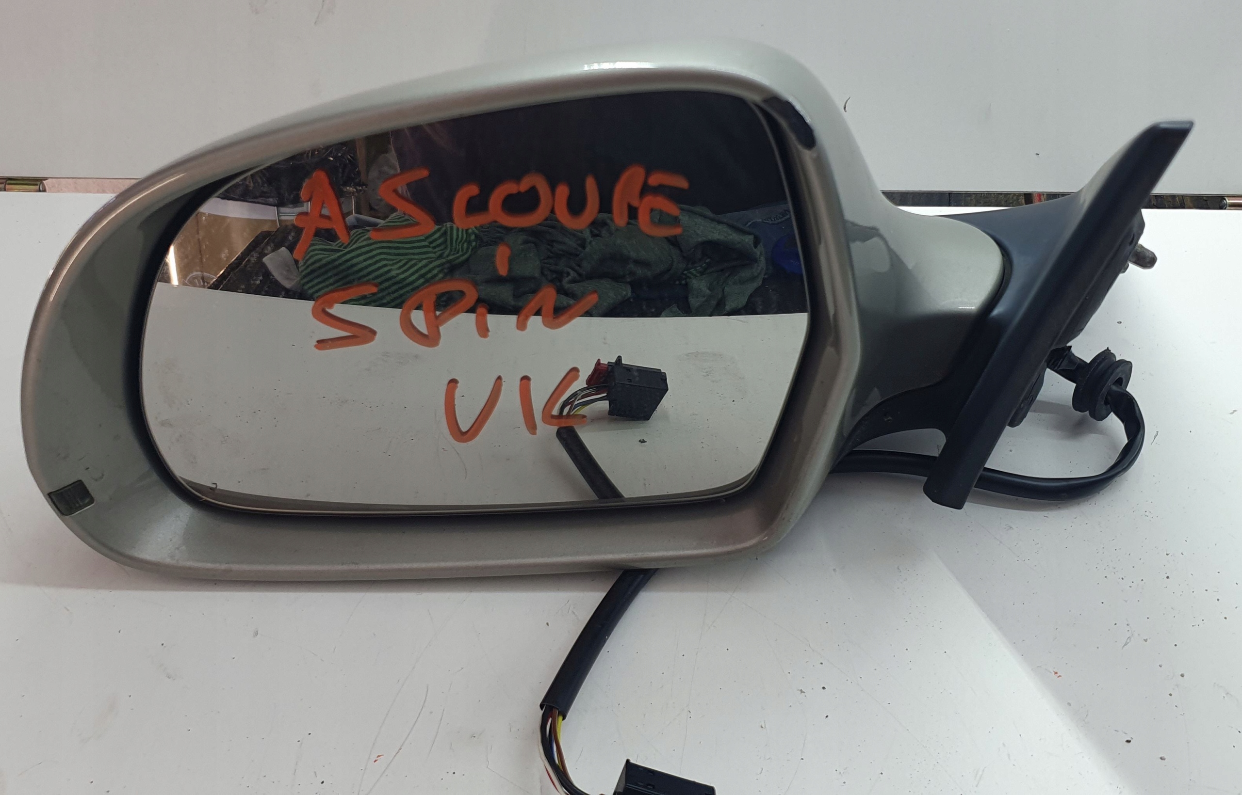 Audi A5 8T 07- 1.8 TFSI 3D Coupe mirror left 5 Pin UK