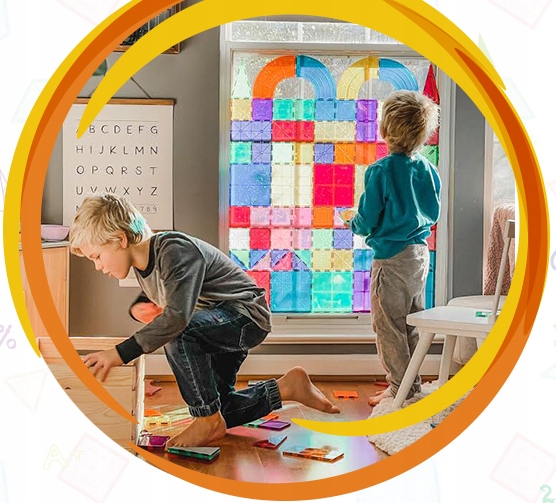 Mágneses építőkockák, konstrukciós, építő és építészeti játék, 42 darabos készlet Csomagolás állapota eredeti