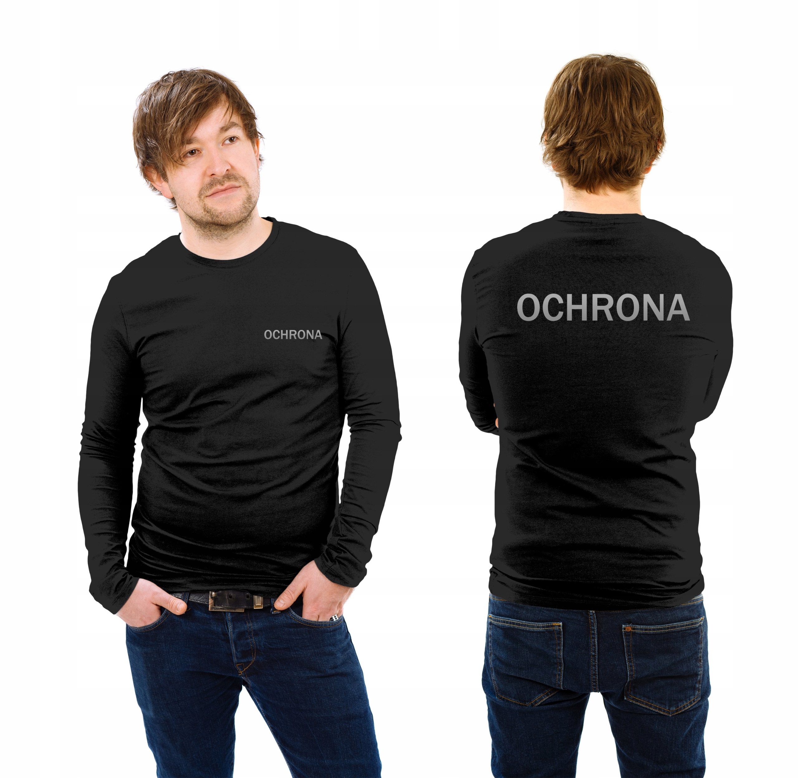 

Koszulka longsleeve Ochrona męska M OCH6B
