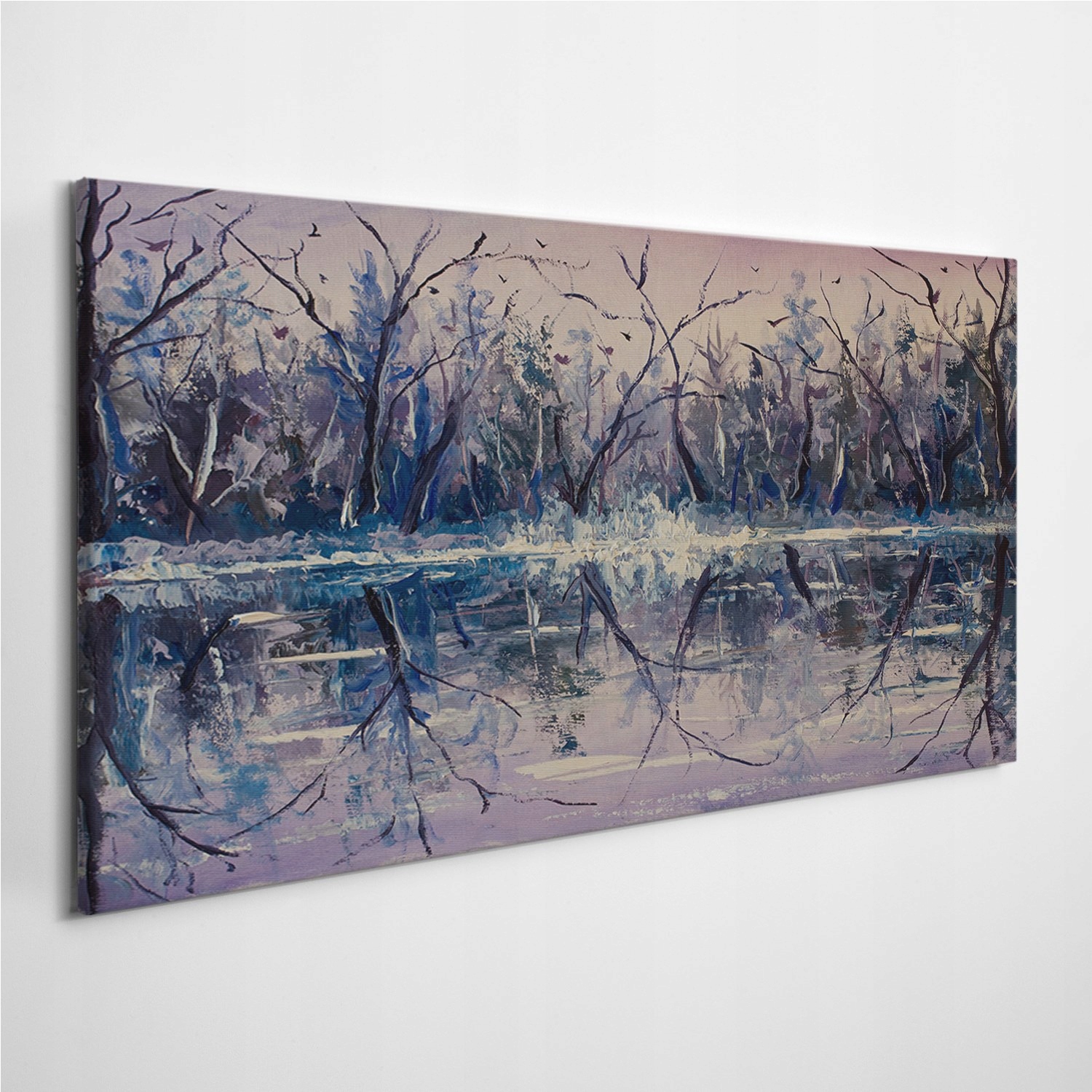 

Zdjęcie na foto-obrazie Rzeka Zima Śnieg 120x60 cm