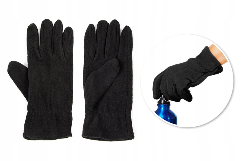 

Rękawiczki Polarowe Damskie Zimowe Rękawice Alaska