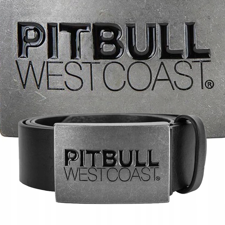 

Pitbull Męski Pasek skórzany Tnt Klamra Pit Bull