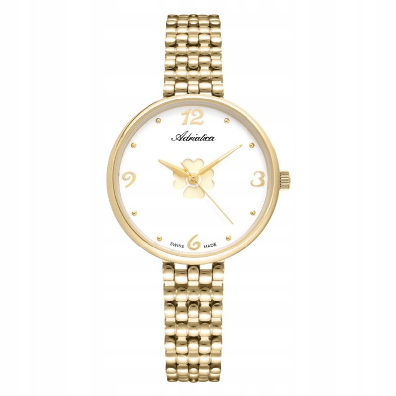 Dámské hodinky Adriatica A3783.1173Q zlaté