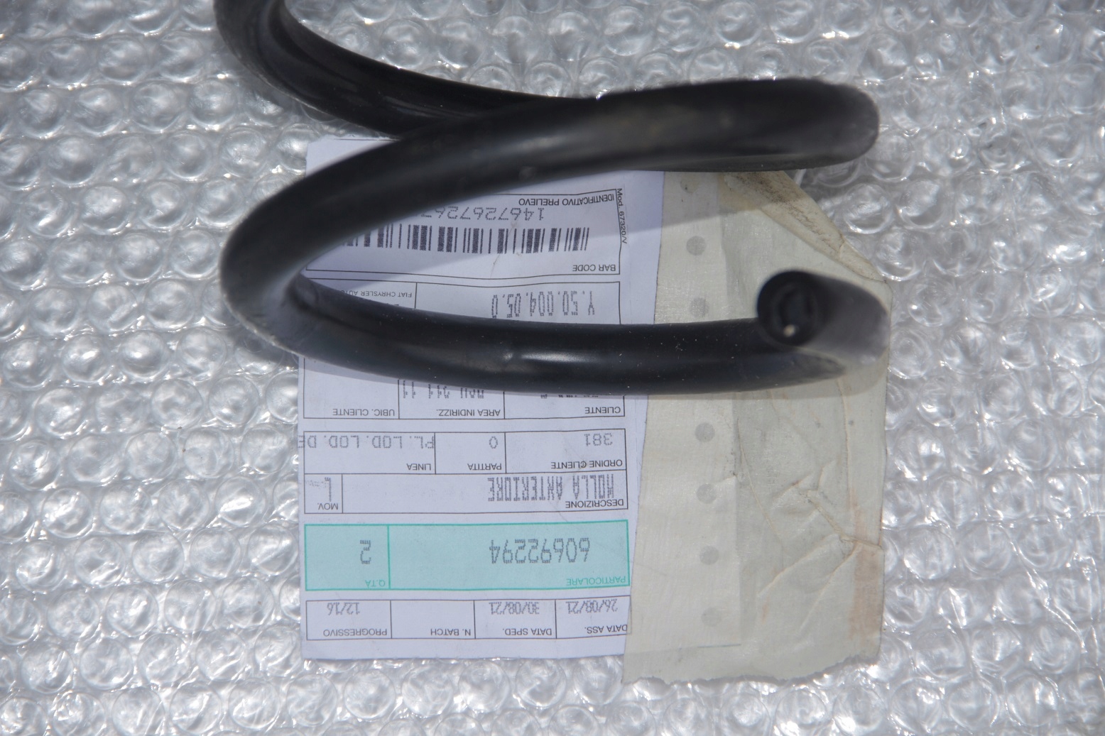 60692294 - Пружины Alfa Romeo 166 TI. спереди оригинал