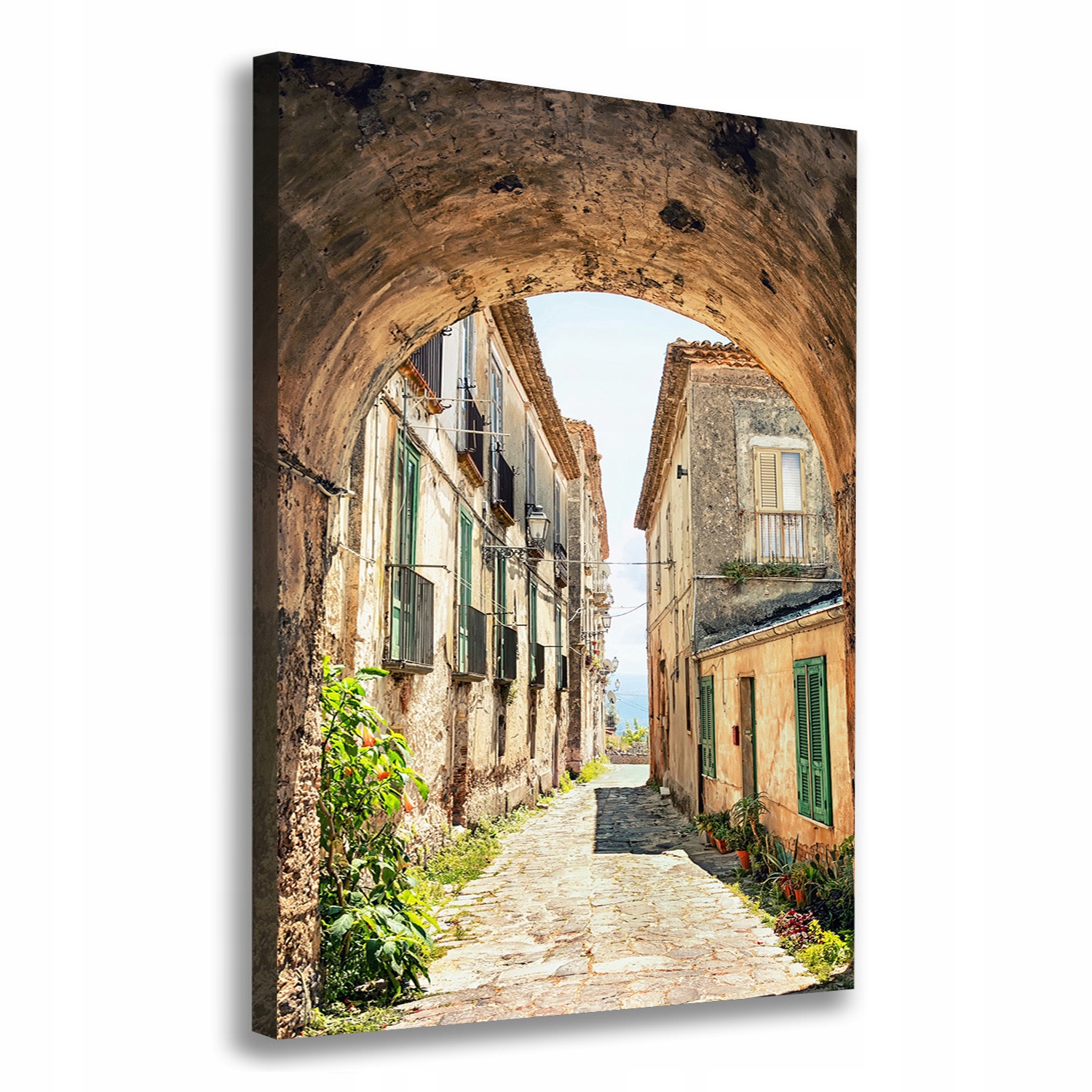 

Foto obraz na płótnie Włoskie uliczki 70x100 cm