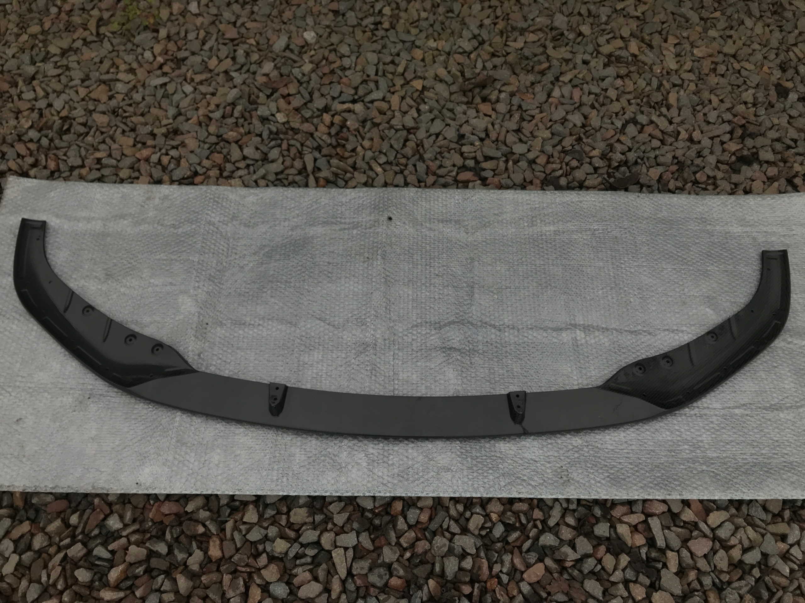 51192414139 - BMW 5 G30 G31 Carbon Carbon спойлер передняя юбка