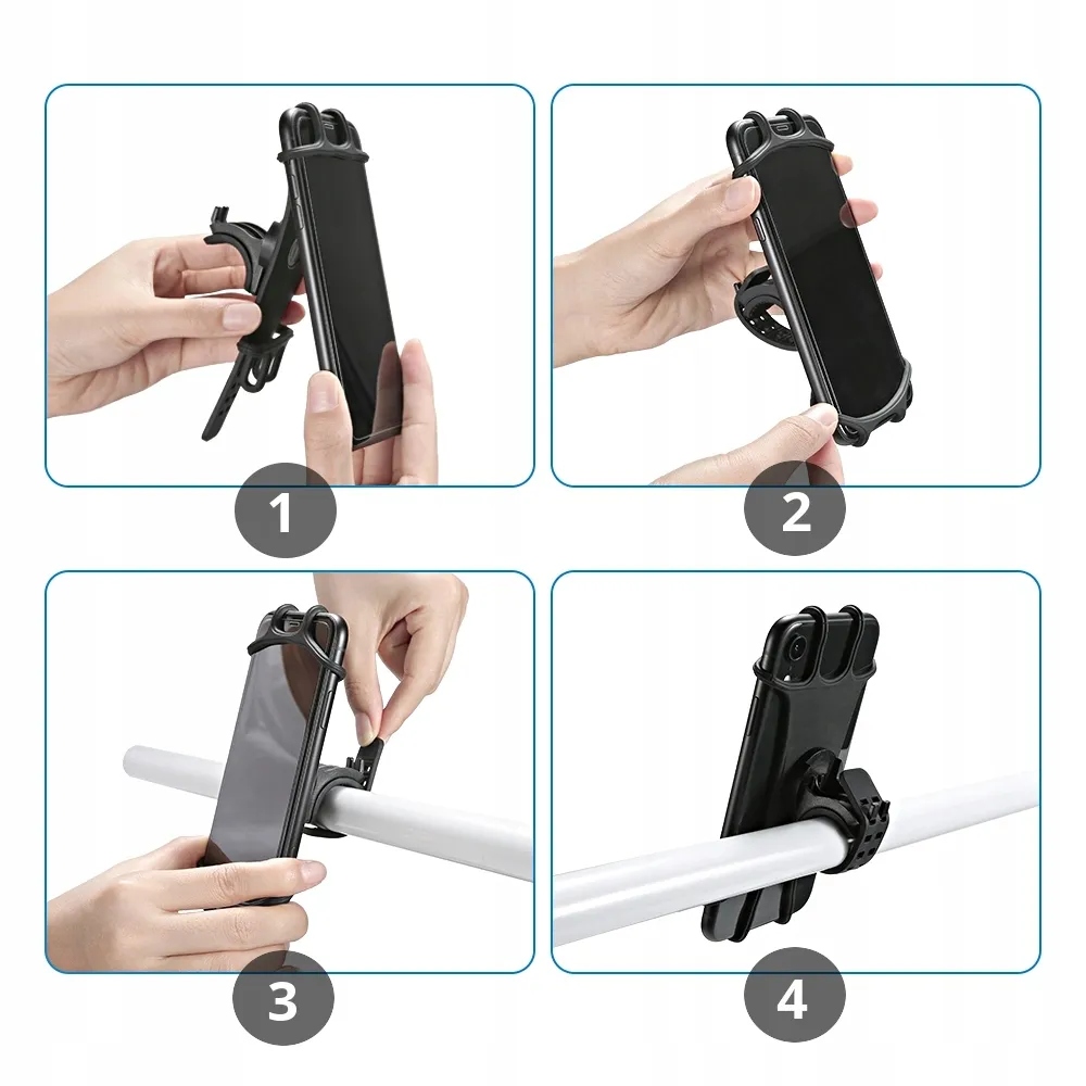 UCHWYT ROWEROWY MOTOR MOCNY NA TELEFON KIEROWNICĘ GPS ROWER MOTOCYKL GSM EAN (GTIN) 5905567730320