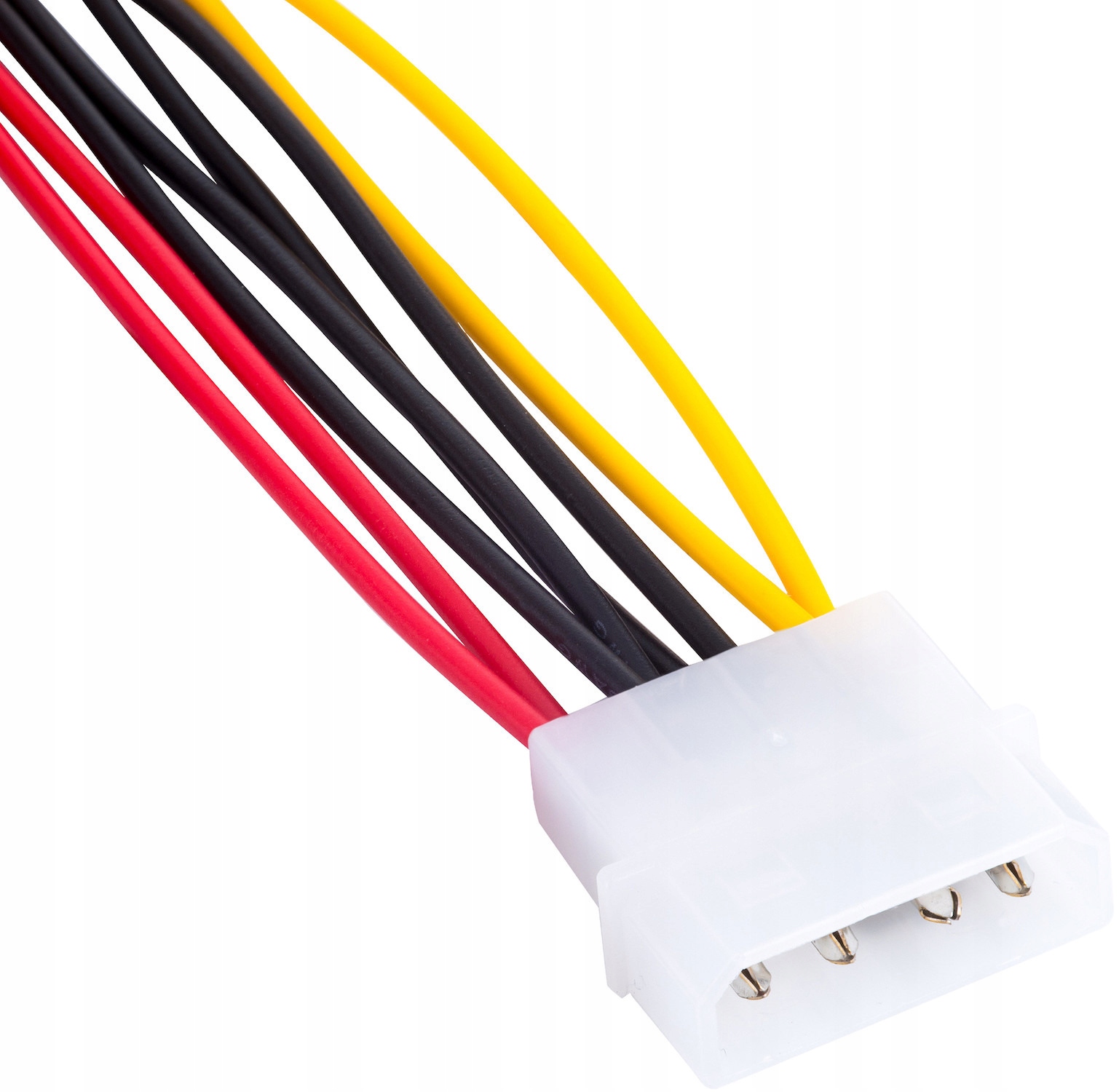 Adapter Molex - 2x SATA AKYGA AK-CA-16 0.15 m Długość kabla 0.15 m