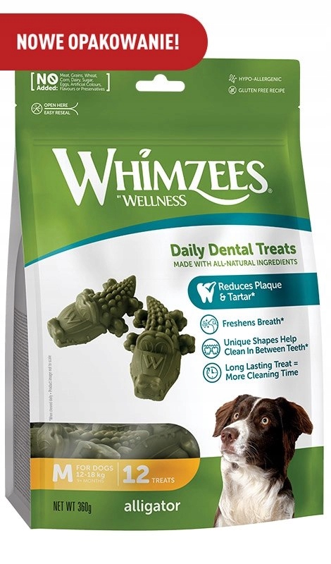 Whimzees Whimzees Aligator M 12 Ks Whimzees