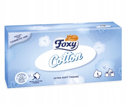 

Foxy chusteczki Cotton ultra soft 90szt
