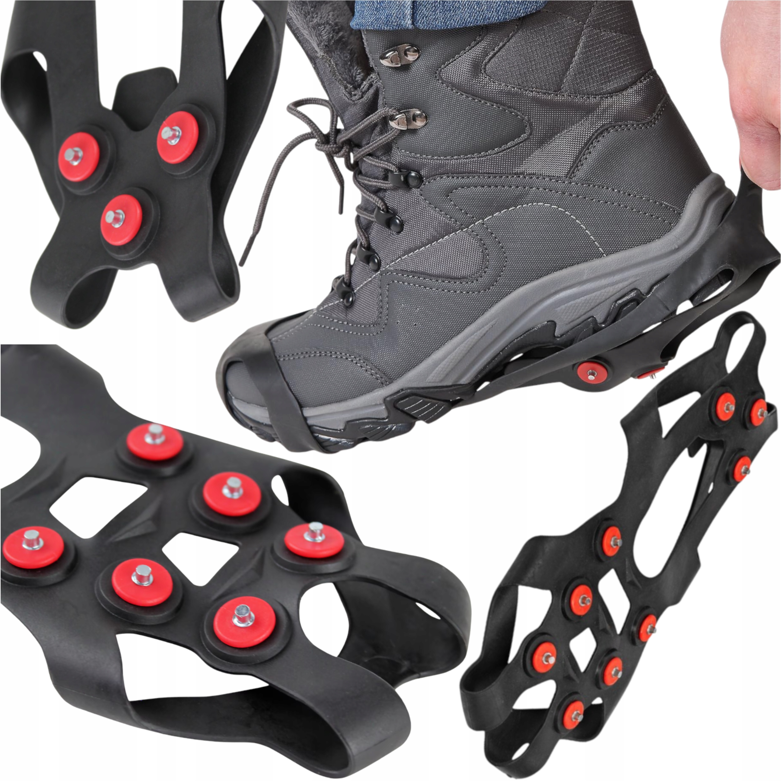 Nesmeky Na Boty S Připínáčky, Moderní Forma Protiskluzové Návleky