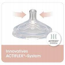 Nip First Moments Smoczek do butelki 0m+ M Materiał silikon