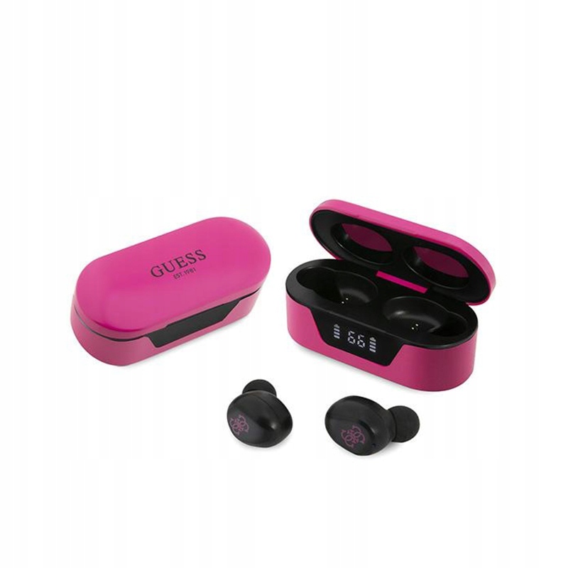 Guess True Wireless Earphones BT5.0 5H – Tws sluchátka pouzdro