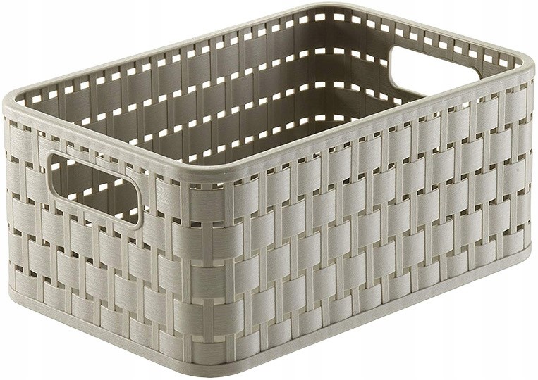 Pojemnik Kosz uniwersalny do domu Rotho 4 l Beżowy