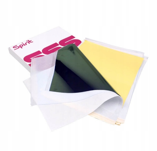 50 ks Hektografická kalka Spirit Transferová tattoo tetování