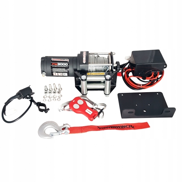 Лебідка електрична лебідка 12V 3000LBS 1.36 t