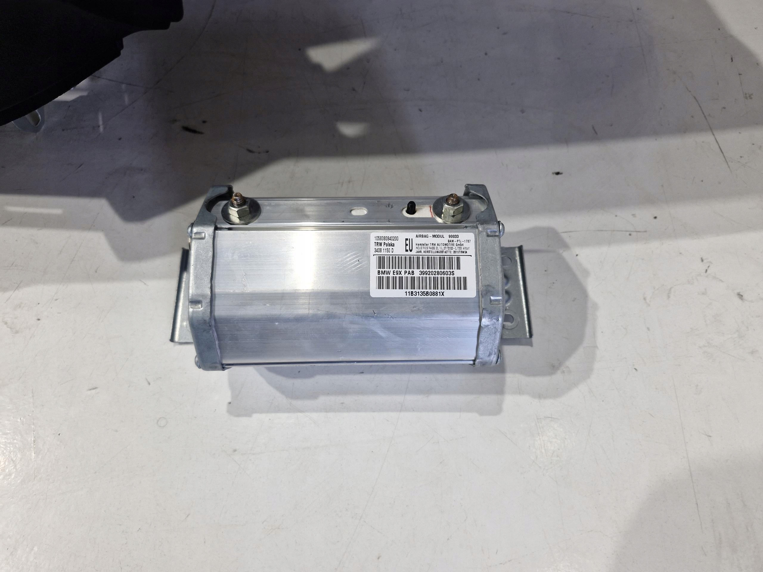 9120328 6779829 7213564 BMW E90 E91 dashboard console KUBKI airbag KOMPLET
