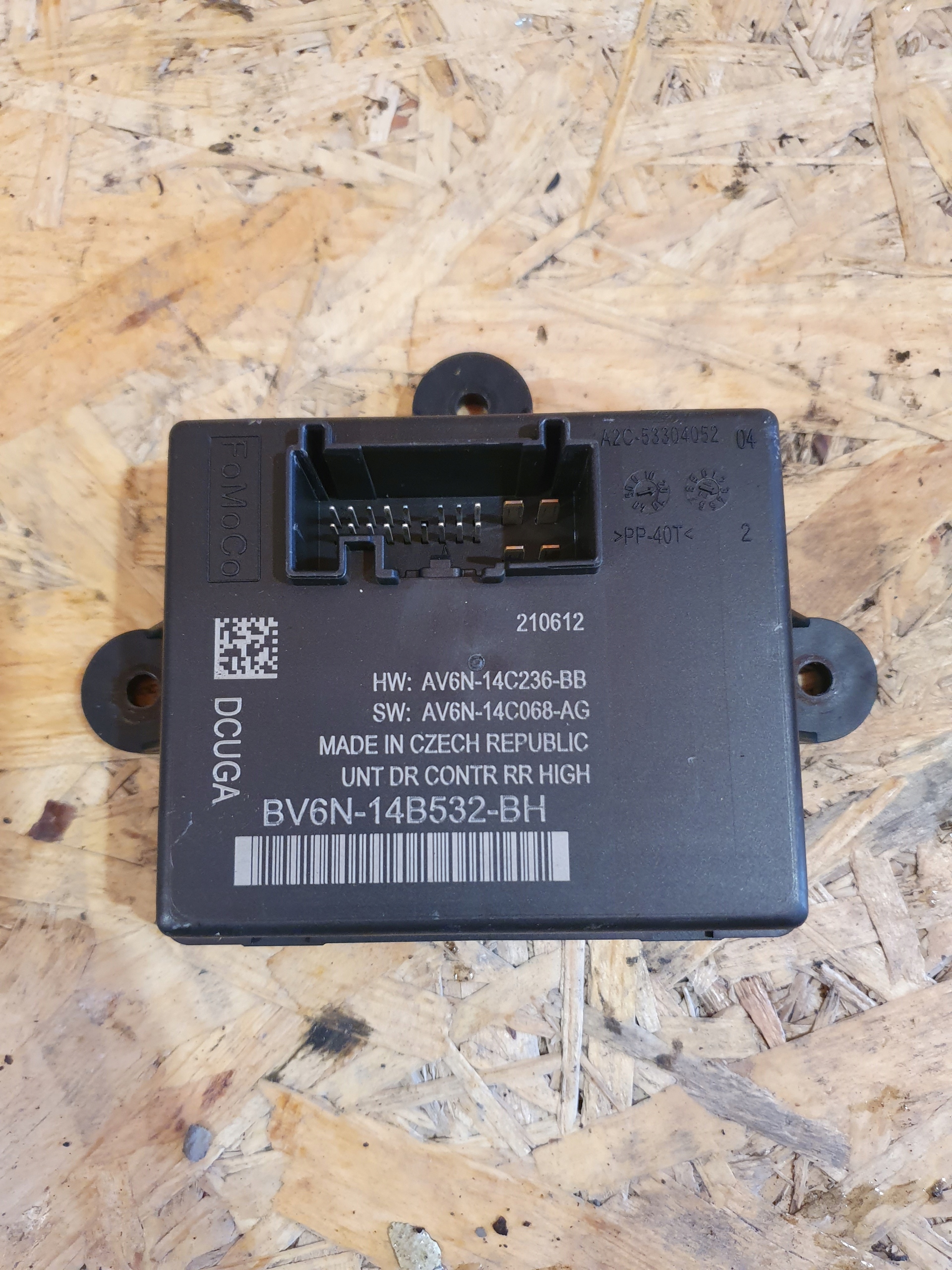 MODUŁ DRZWI TYLNYCH FORD FOCUS MK3 BV6N-14B532-BH