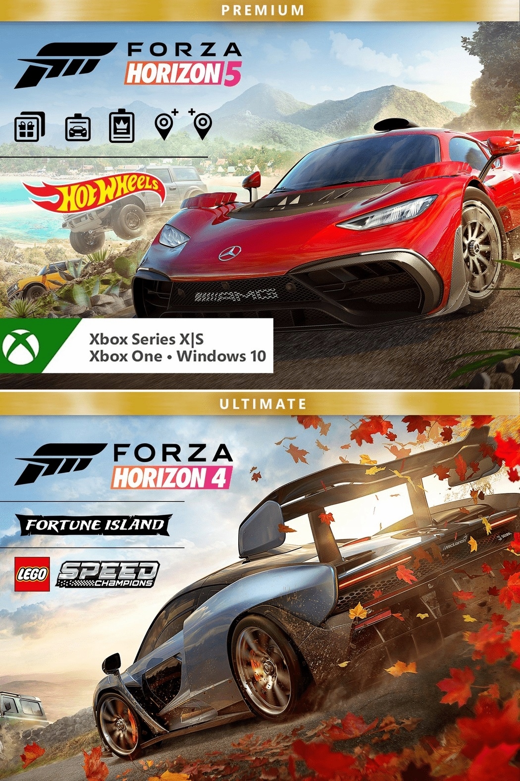 Forza Horizon 5 Forza Horizon 4 Premium Edition Bundle Xbox One/x/s Klucz