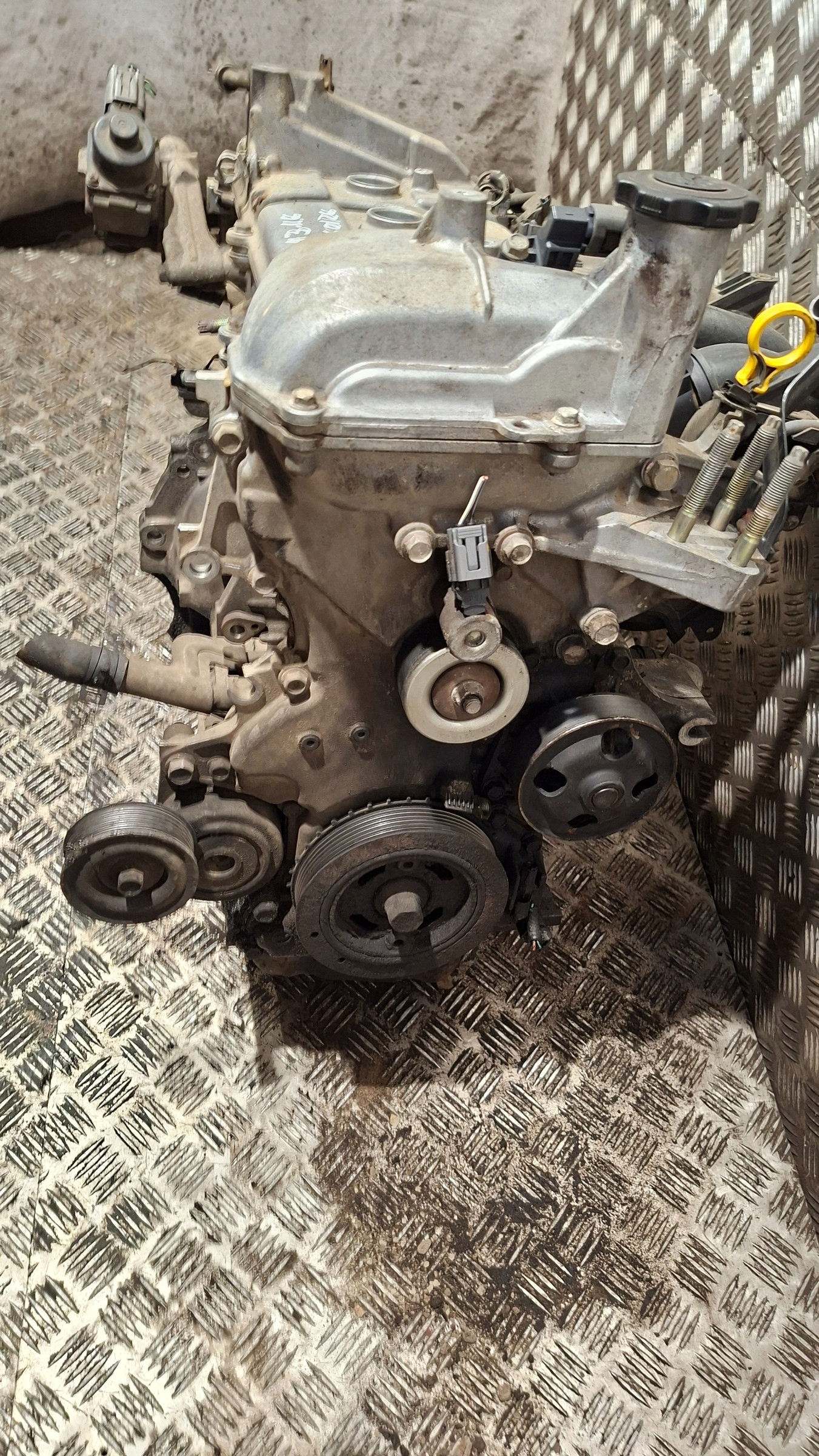 engine unprotected pillar MAZDA 3 1.6 16V Z6