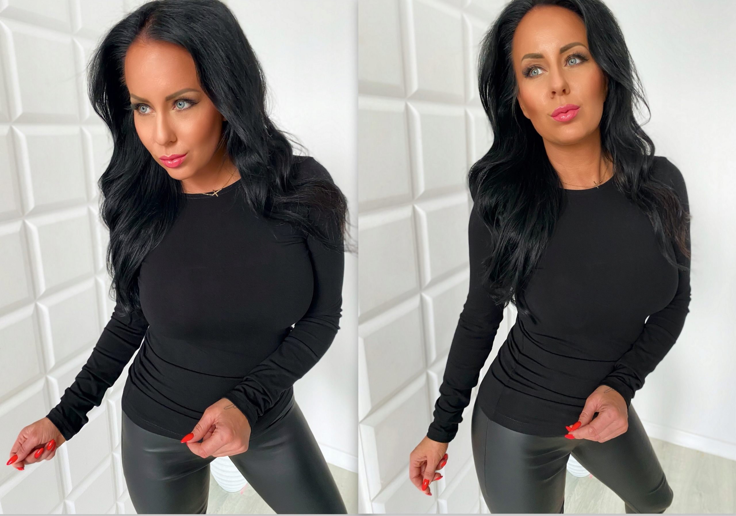 LipMar Prosta bluzka must have KOLORY L 40 Płeć kobieta