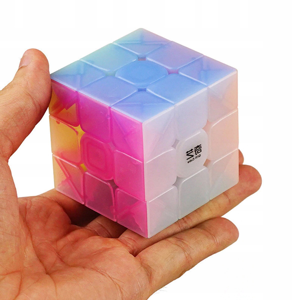 Jelly cubes. QIYI Cube Jelly. Магический куб 3x3. Прозрачные кубики. Магический кубик головоломка.
