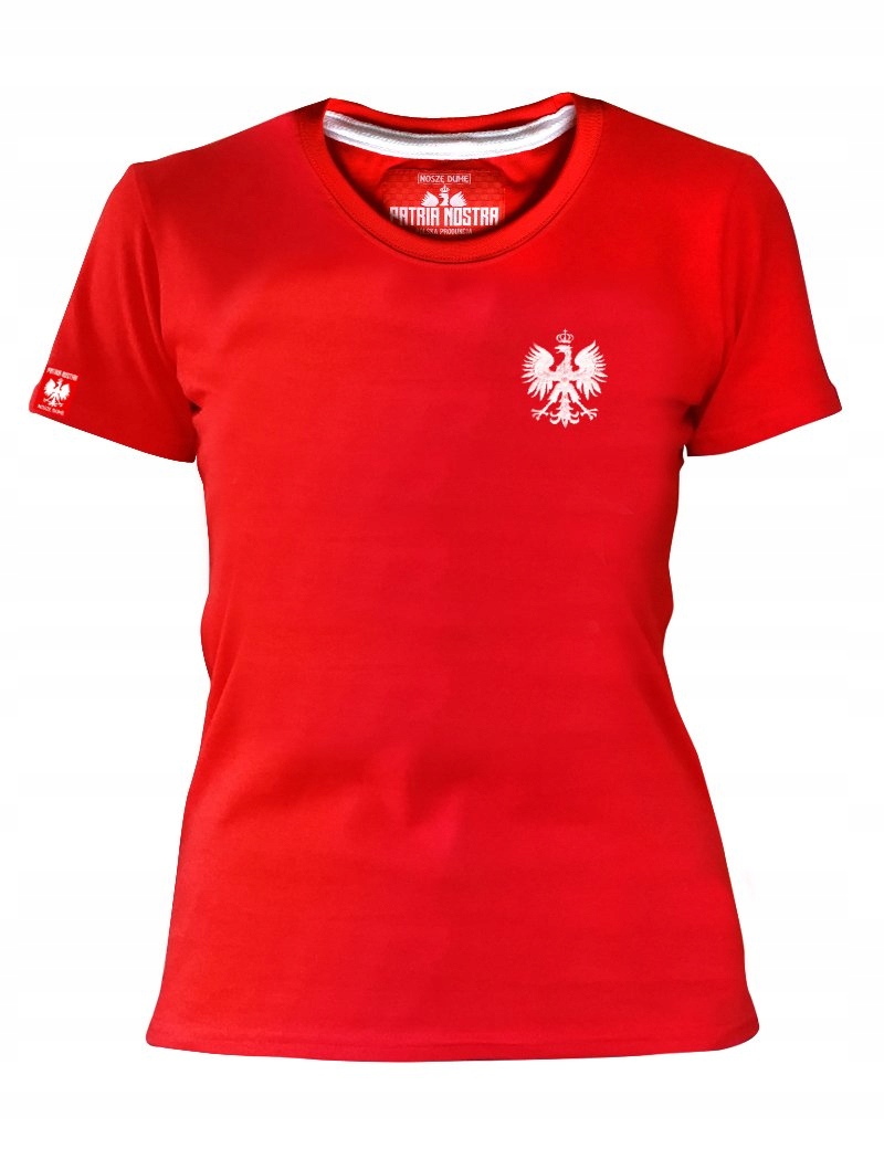 Koszulka Patriotyczna Damska Bóg Honor Ojczyzna Ak