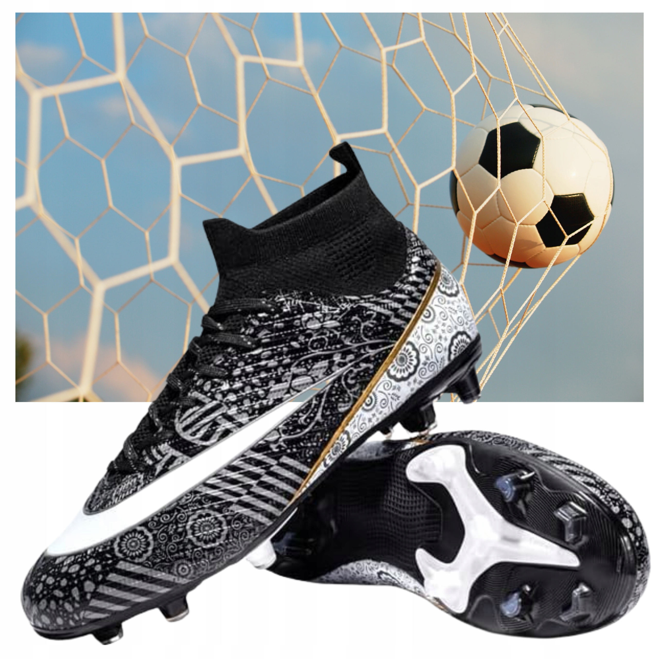 Korkové Fotbalová obuv tréninkové pánské kopačky na fotbal, sportovní lanka Fg