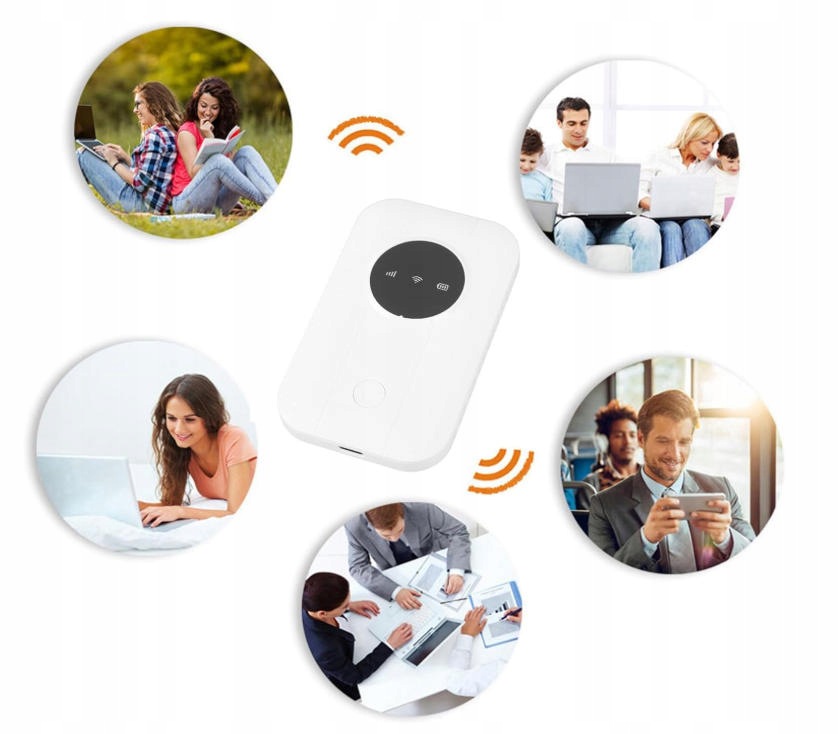 Router mobilny 4G Lte z baterią 3000 mAh do 150 Mb/s