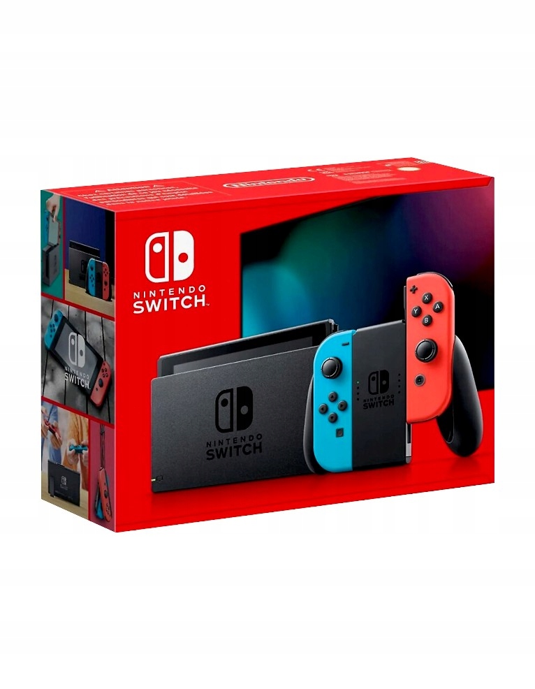 switchネオン2 Nintendo Switch V2 Neon w Konsole Nintendo Switch - Sklepy