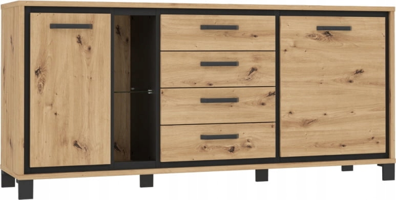 

Komoda Szafka z Szufladami do Salonu Trondheim