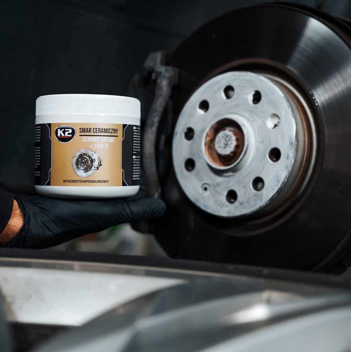 K2 SMAR CERAMICZNY DO ŚRUB I POŁĄCZEŃ WYSOKOTEMPERATUROWY 500ml - W127 Rodzaj pasta ceramiczna