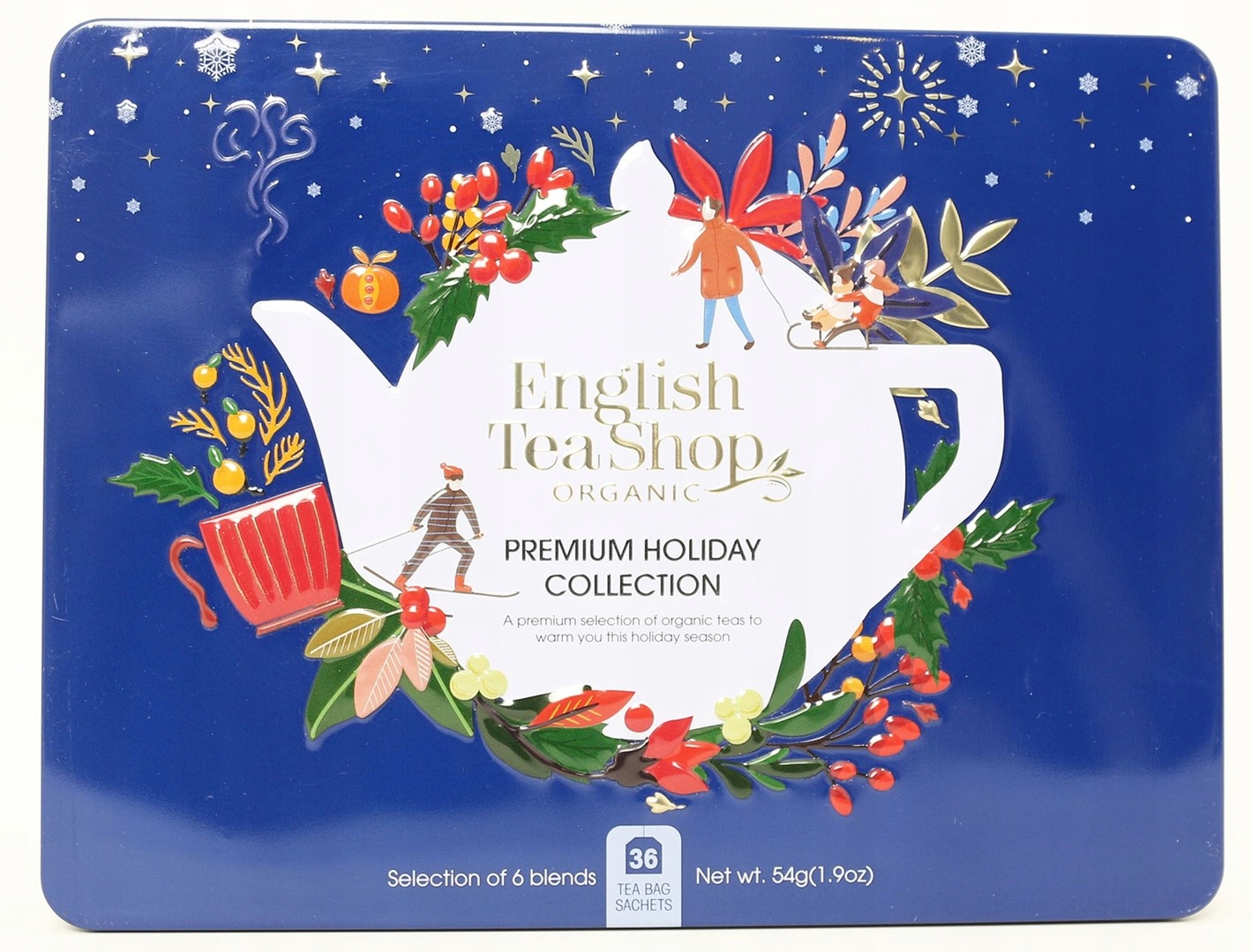 English Tea Shop Sada prémiových čajů Holiday Collection v ozdobné obloze