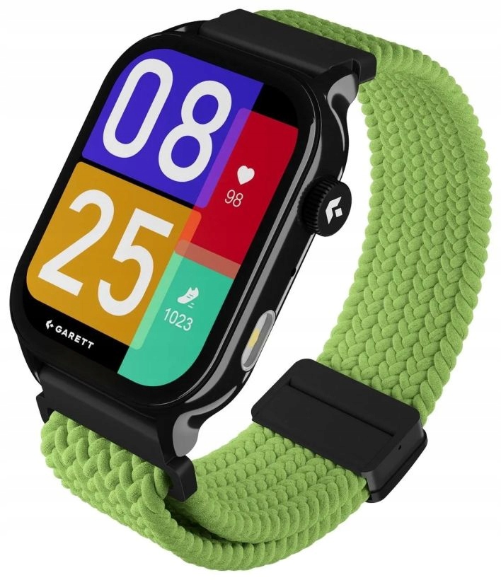 Smartwatch Športové Hodinky Garett Grc Kroky Rozhovoru Baterka Puls Sada