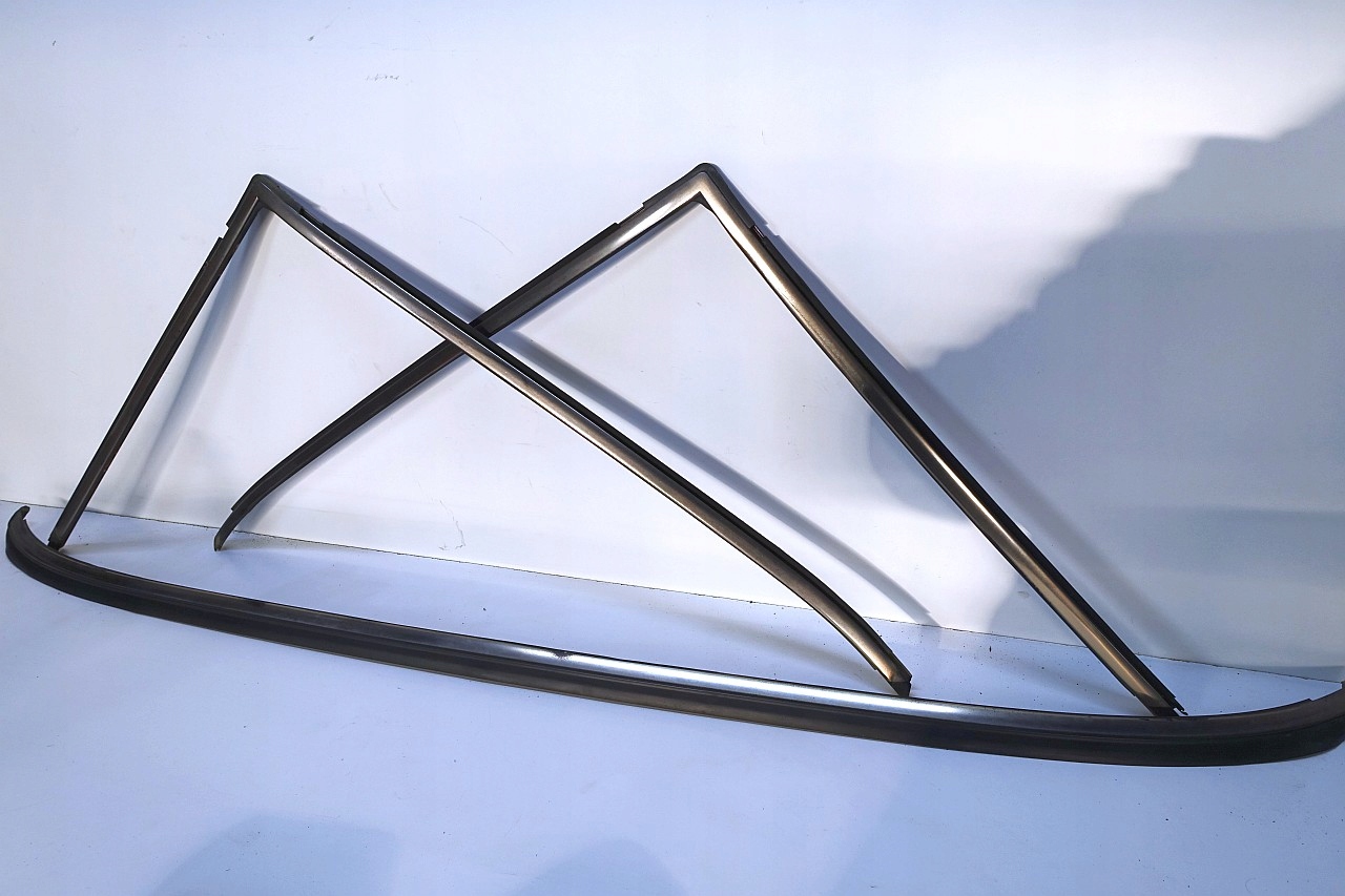 Mercedes w140 listwa szyby tył listwy chrom