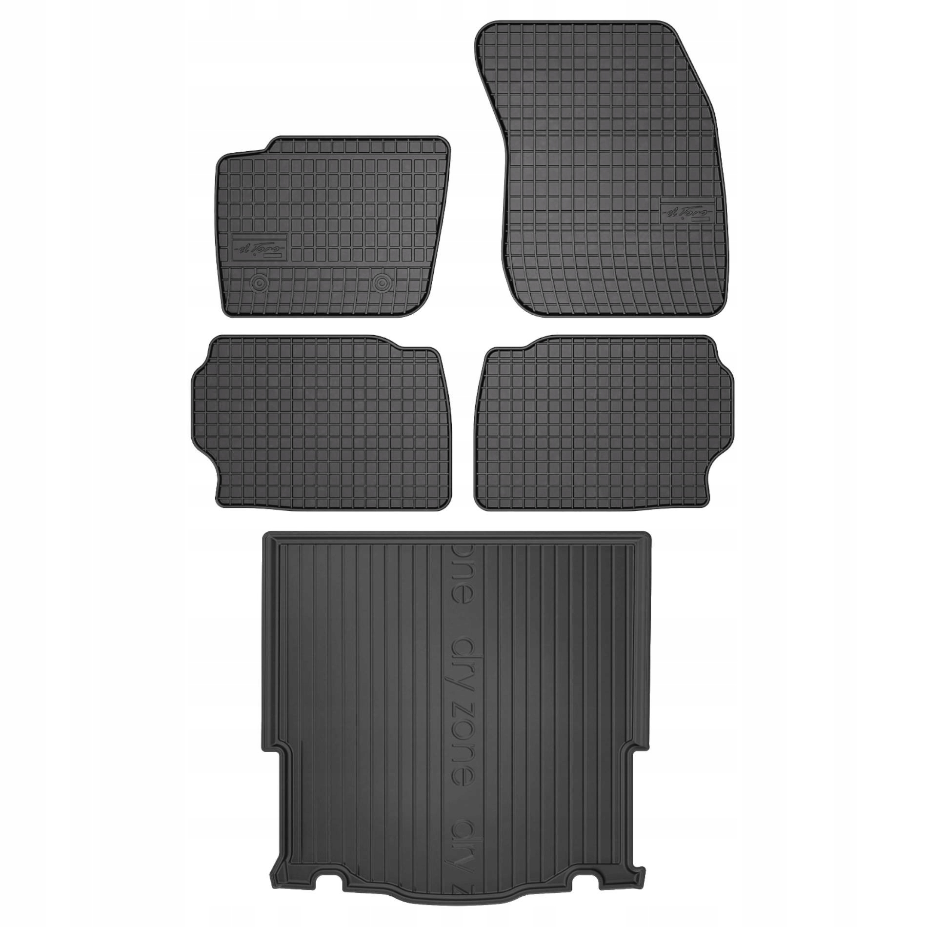 Gumové rohože rohož batožinového priestoru Ford Mondeo V 5 Kombi 15- bez Hybridu