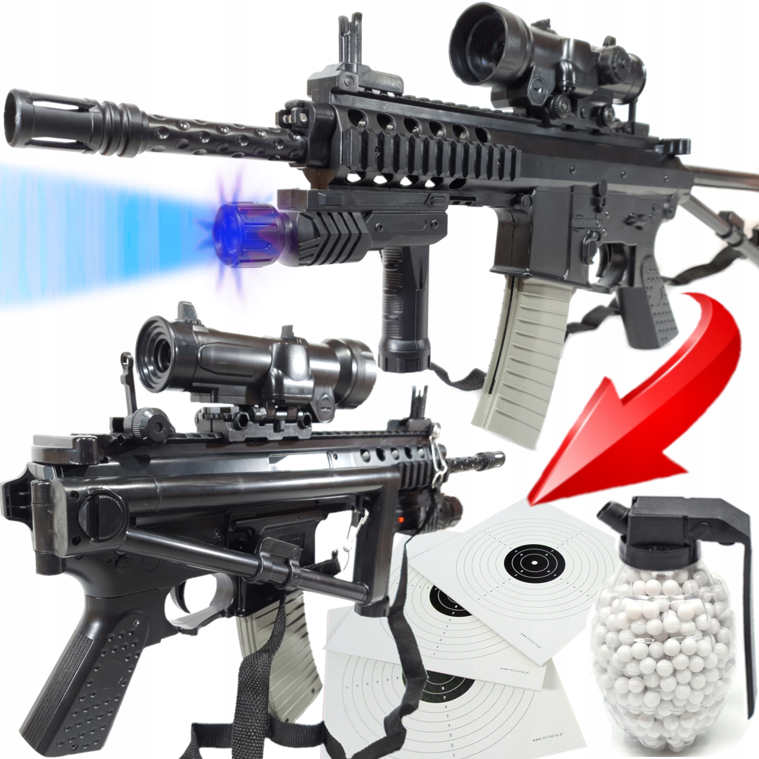 

Kac Pdw Karabin Metalowy Na Kulki Replika Granat