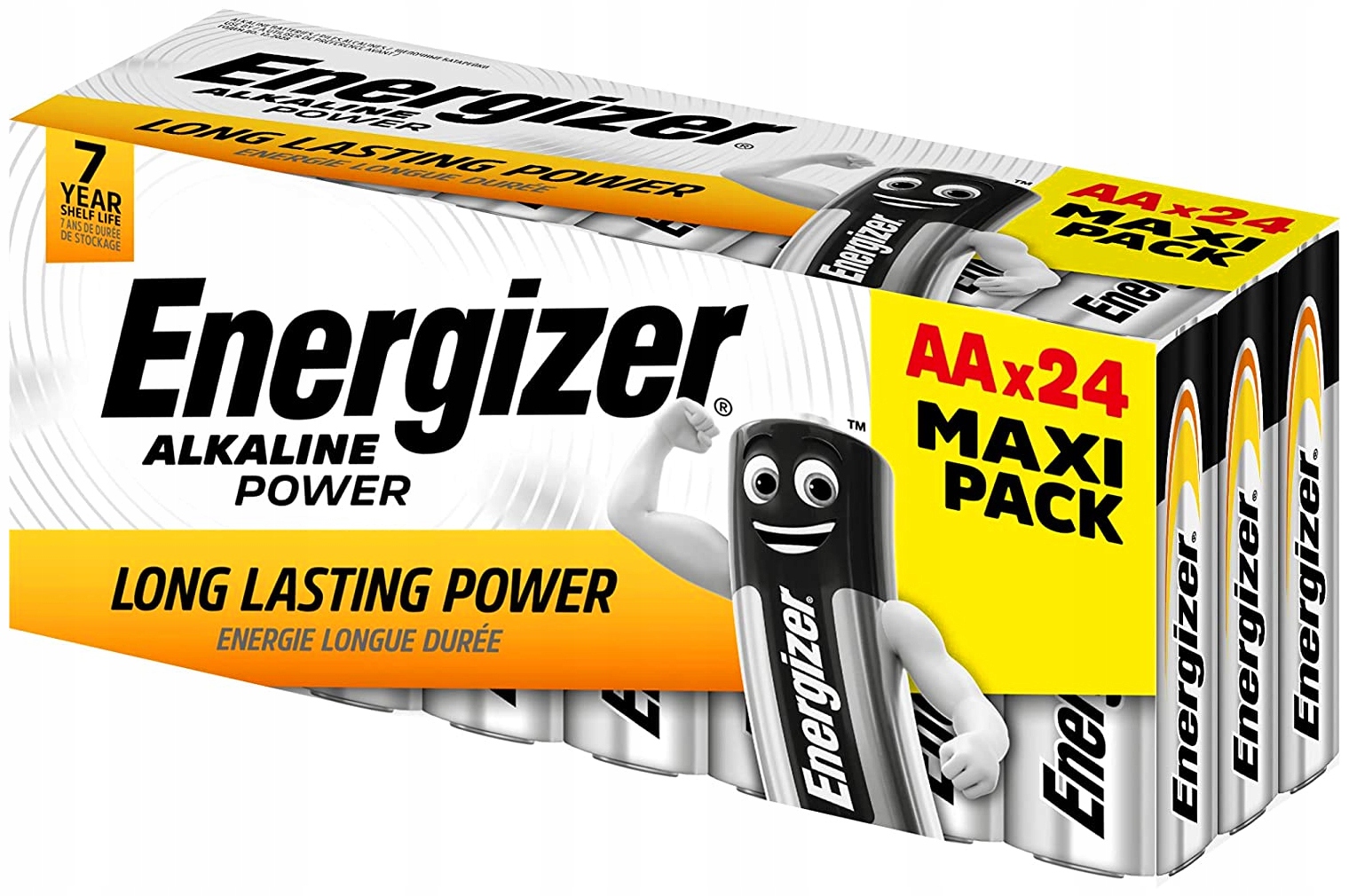 

Bateria Energizer Alkaliczna LR06 R6 Aa 24 szt
