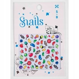 

Ozdobne Naklejki Na Paznokcie Candy Blast Snails