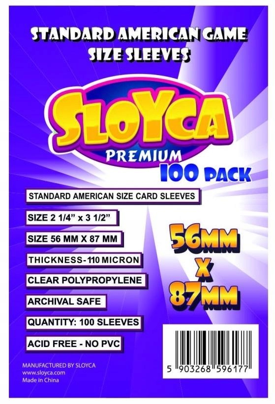 Sloyca Standard American Premium (56x87mm)