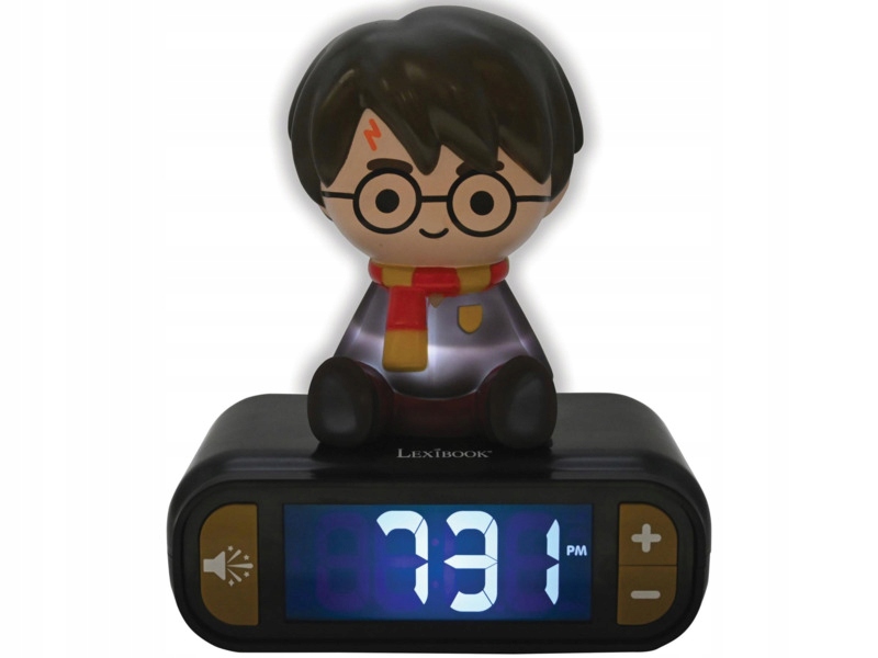 Budzik z lampką nocną Lexibook Harry Potter RL800HP