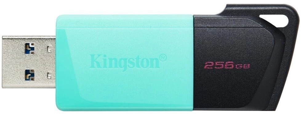 KINGSTON 256GB USB3.2 Gen1 DataTraveler Exodia M (Black + Teal) — 8