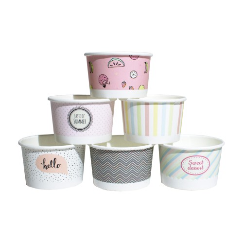 

Pojemnik Miska Na Lody Papierowy Pastele 130ml 25S