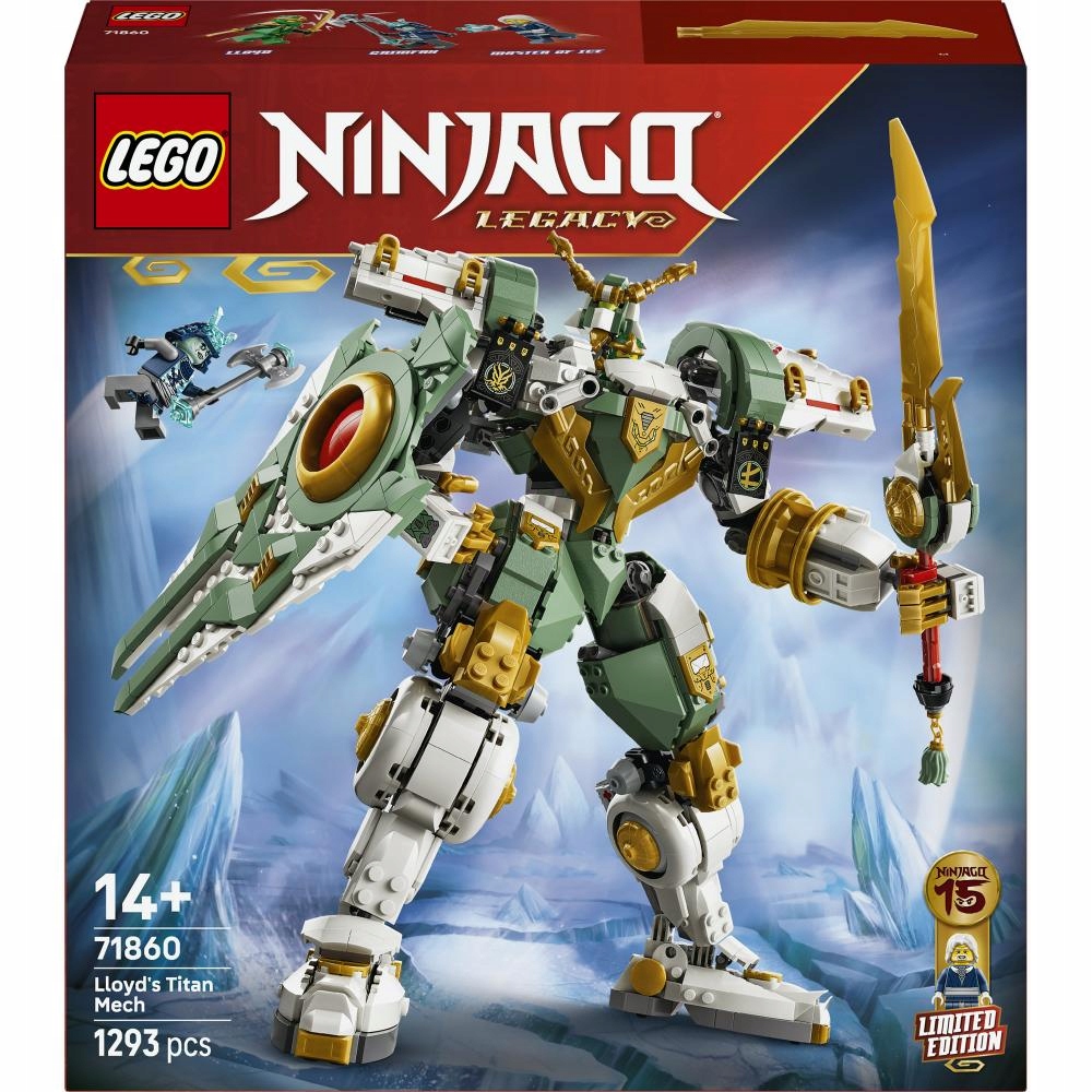 * Lego Ninjago Titanový mech Lloyda – 15. výročí 71860
