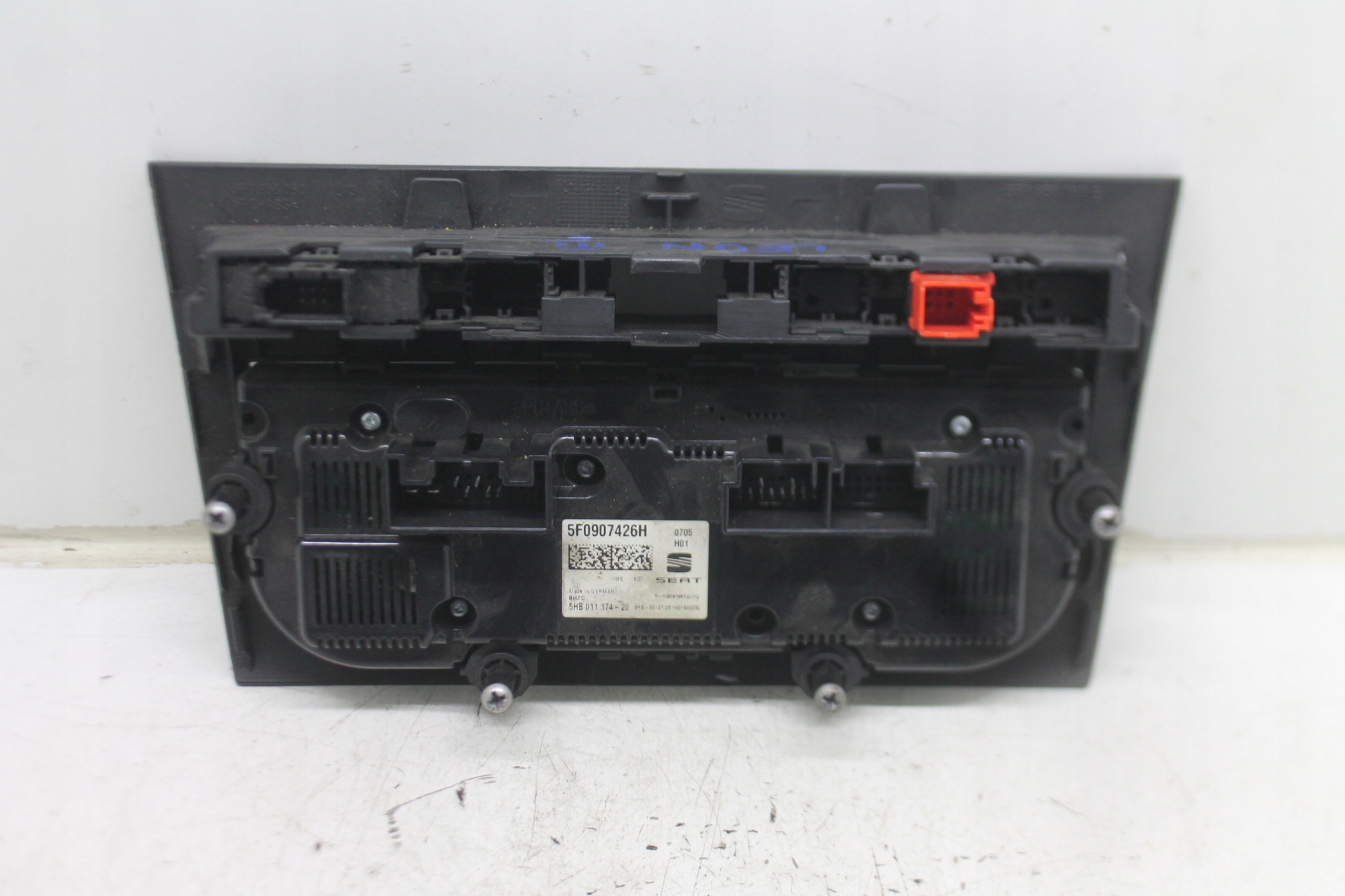 panel ovládání klimatizaci klími 5F0907426H SEAT LEON